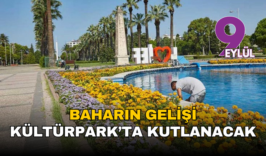 Kültürpark’ta bahar coşkusu