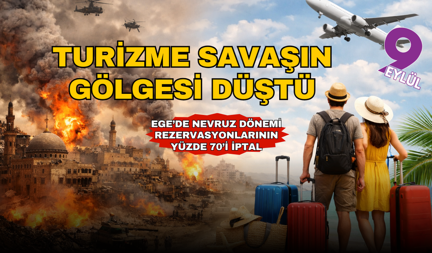 Turizme savaşın gölgesi düştü