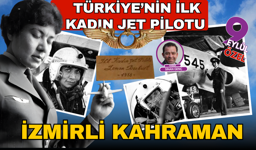 Türkiye ve NATO'nun ilk kadın jet pilotu İzmirli Leman Bozkurt Altınçekiç'i ilginç hikayesi
