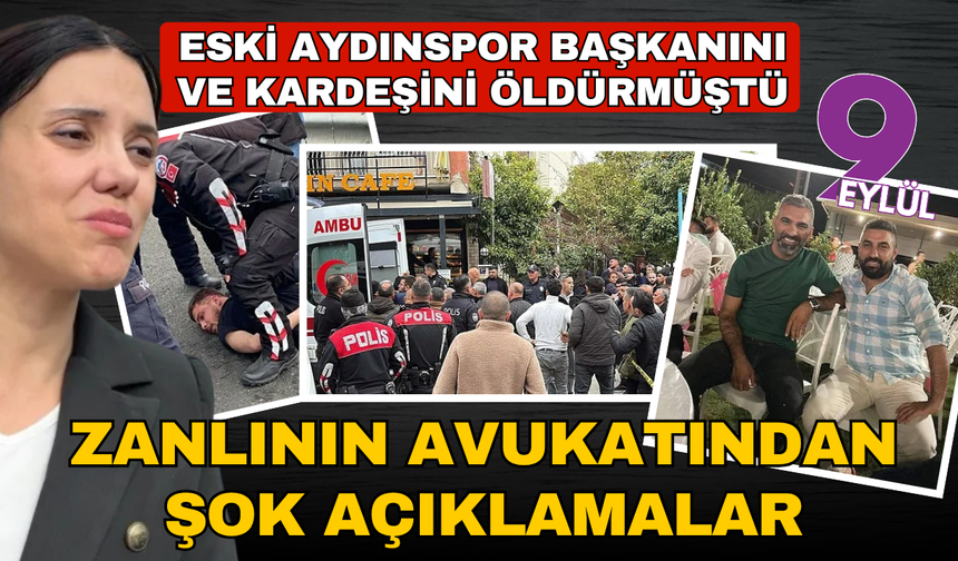 Zanlının avukatı Erhan ve Ayhan kardeşleri suçladı