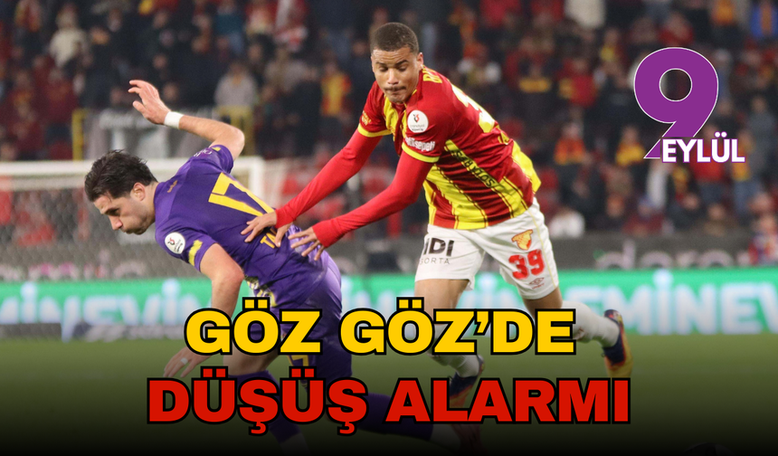 Göztepe’de düşüş alarmı! Son 5 maçta galibiyet yok