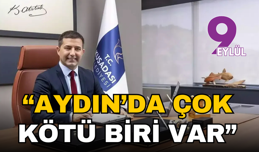 Ömer Günel’den dikkat çeken mesaj: “Aydın’da çok kötü biri var”