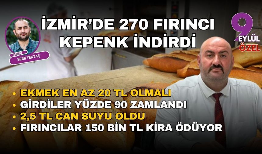 Başkan Sırtı: 270 fırıncı kepenk indirdi