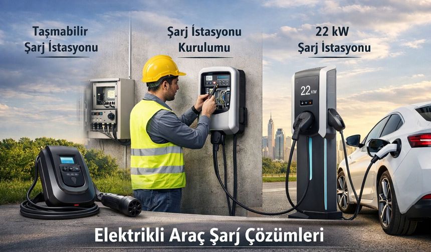 Elektrikli Araç Şarj Çözümleri: Taşınabilir Şarj İstasyonu