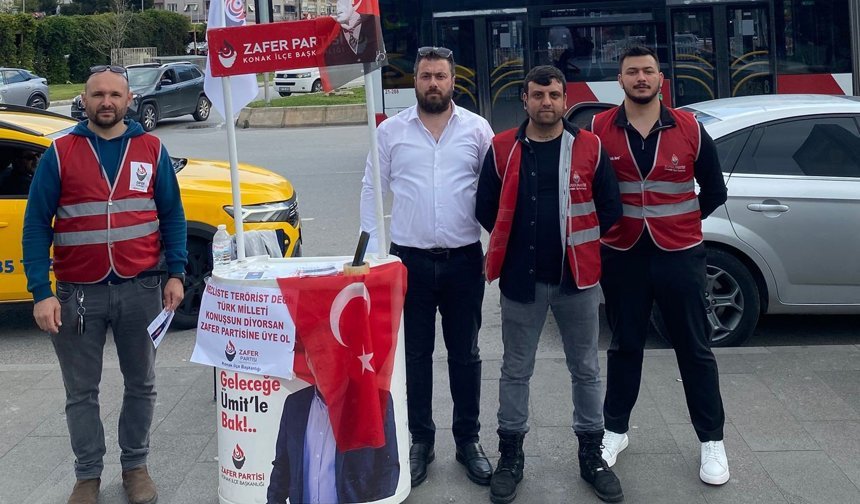 İzmir'de Zafer Partisi'nden üye seferberliği