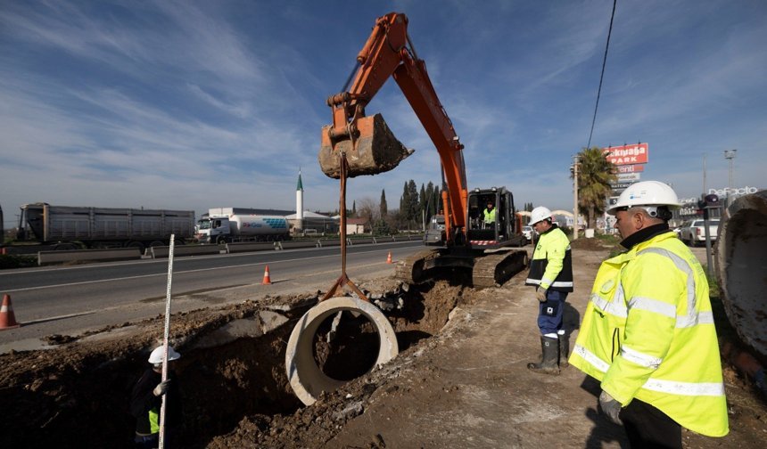 Menemen'de su baskınlarına neşter