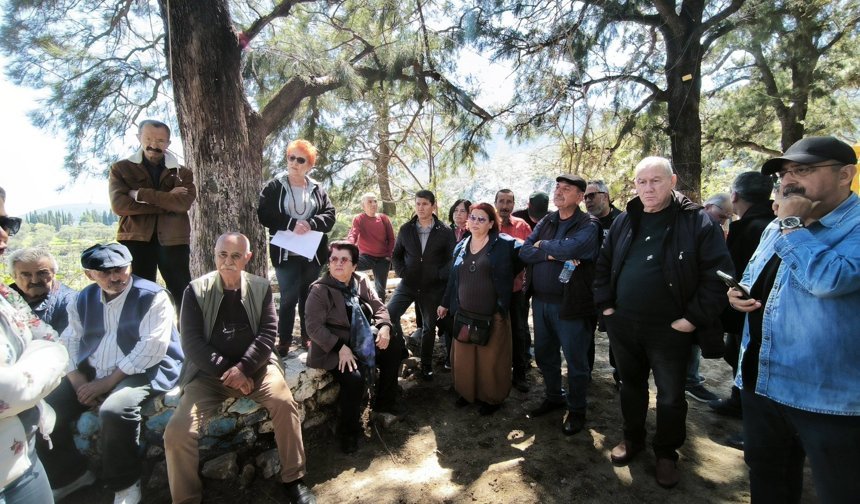 Karaburun’da Nergis Kafe tepkisi