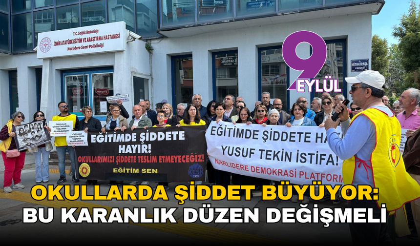Okullarda şiddet büyüyor: Bu karanlık düzen değişmeli