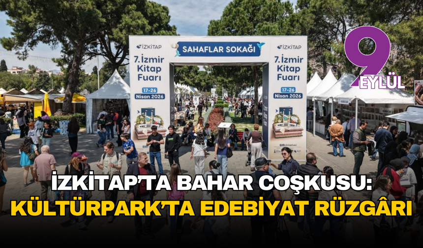 İZKİTAP’ta bahar coşkusu: Kültürpark’ta edebiyat rüzgârı