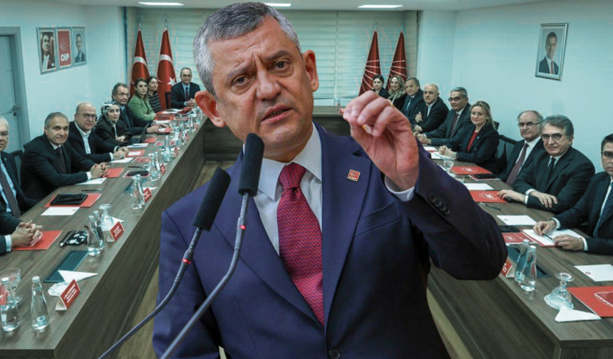 Özgür Özel, CAO toplantısına başkanlık etti