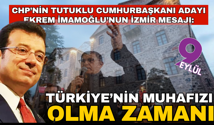 İmamoğlu: Türkiye’nin muhafızı olma zamanı