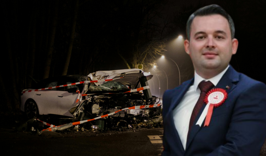 Kaymakam trafik kazası geçirdi: 1 ölü, 2 yaralı