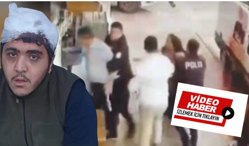 Engelli genci ve annesini dövdüler