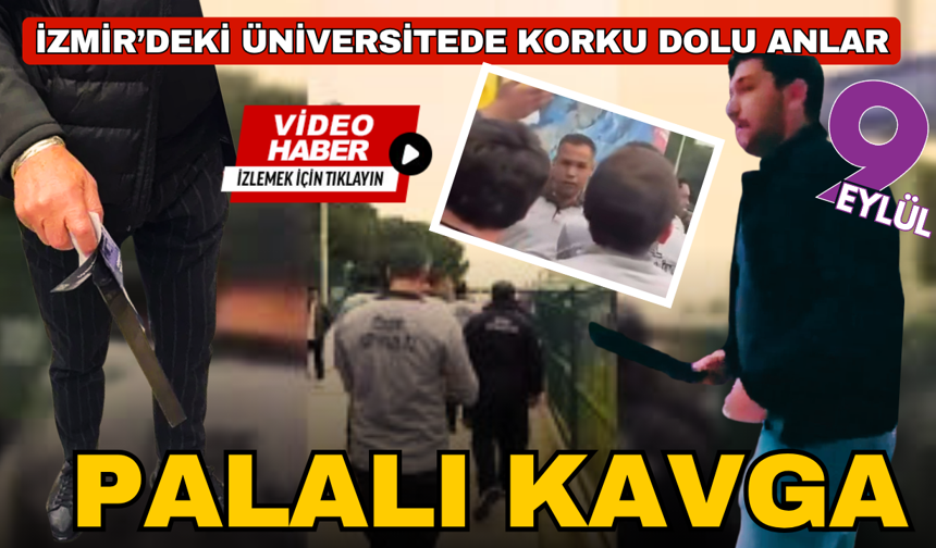 Üniversitede kavga: 2 öğrenci palayla yaralandı