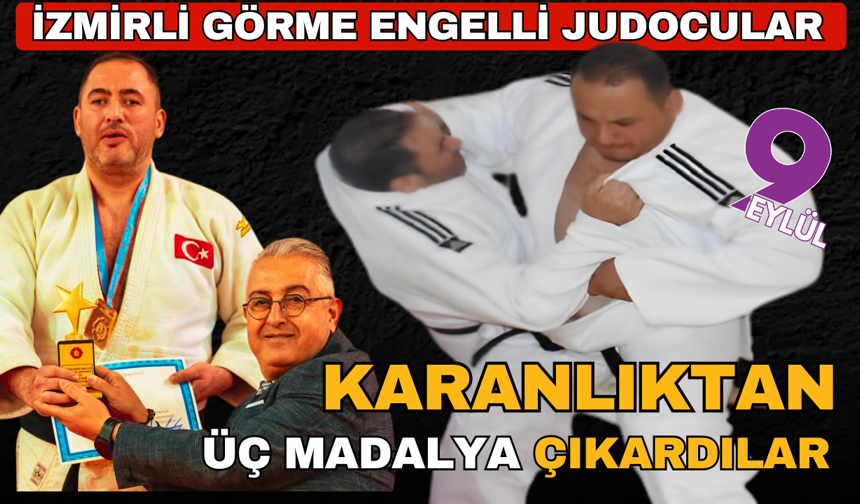 Karanlıktan 3 madalya birden çıkardılar