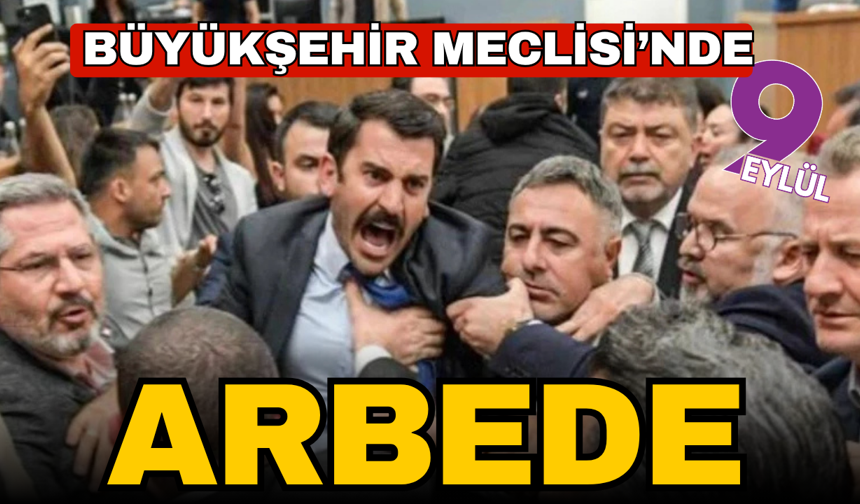 Büyükşehir Meclisi'nde kapanış arbedeyle!