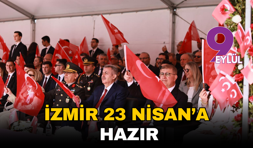 İzmir'de 23 Nisan coşkusu