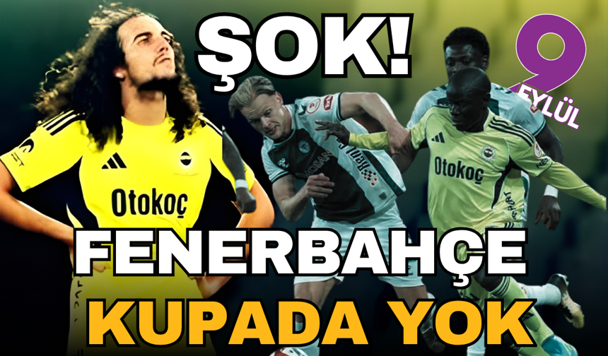 Fenerbahçe'den Türkiye Kupası'na veda