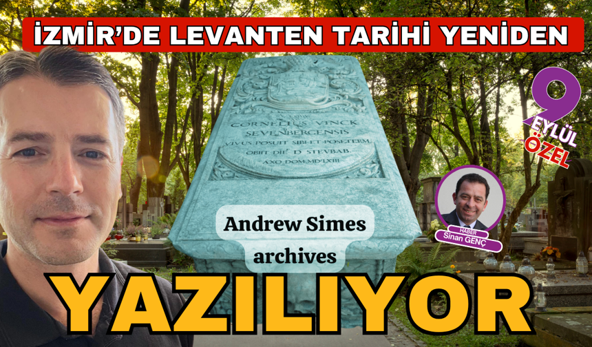 Smyrna’dan günümüze ulaşan en eski levanten mezar taşı bulundu