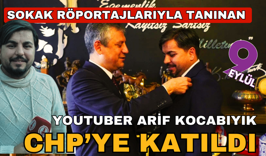 Arif Kocabıyık CHP'ye katıldı