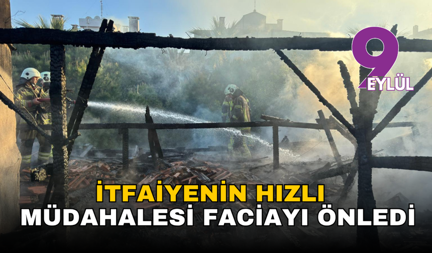 Bostanlı'da Korkutan Yangın: İtfaiyenin 5 Dakikada Müdahalesi Faciayı Önledi!