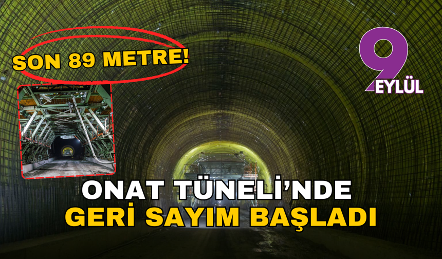 İzmir’in dev tünelinde geri sayım başladı: Son 89 metre