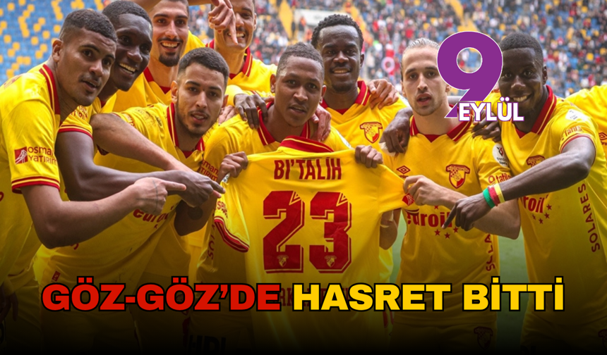 Göztepe’den kritik dönüş: Galatasaray maçı öncesi moral depoladı