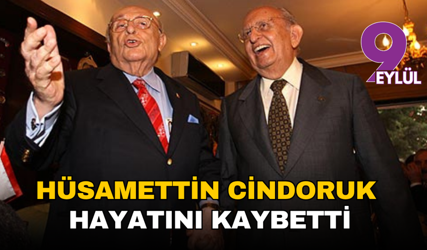 Hüsamettin Cindoruk vefat etti