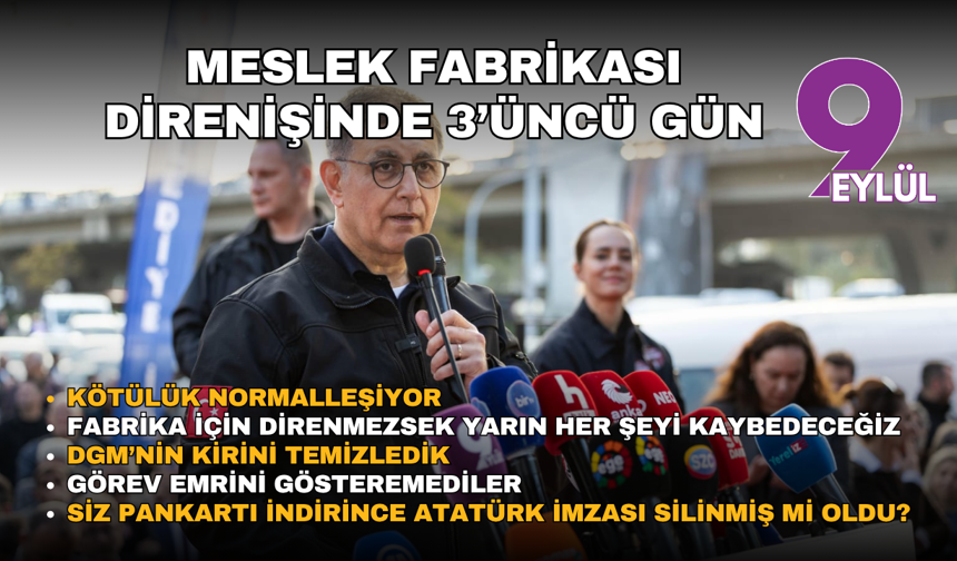 Meslek Fabrikası direnişinde 3’üncü gün: Ben size üniversite için yer bulurum!