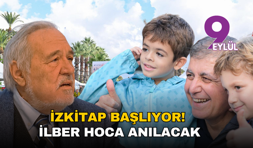 7. İZKİTAP kapılarını açıyor! İlber Hoca anılacak