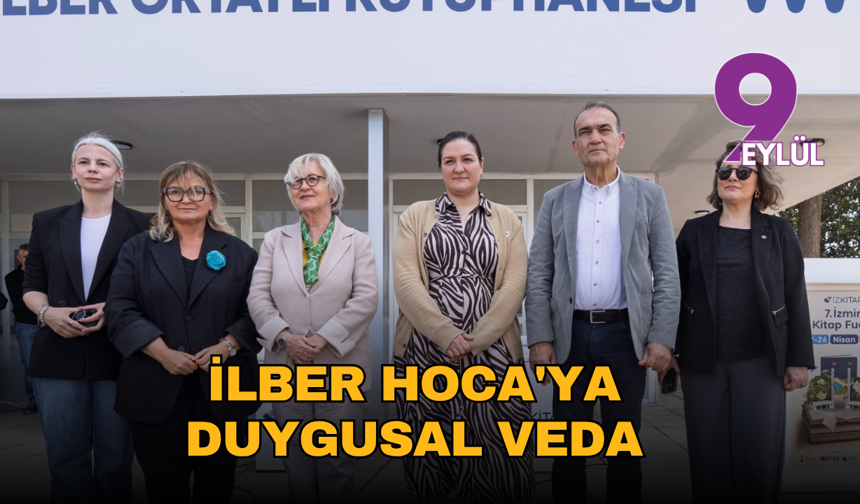 İzmir'de usta tarihçiye duygusal veda