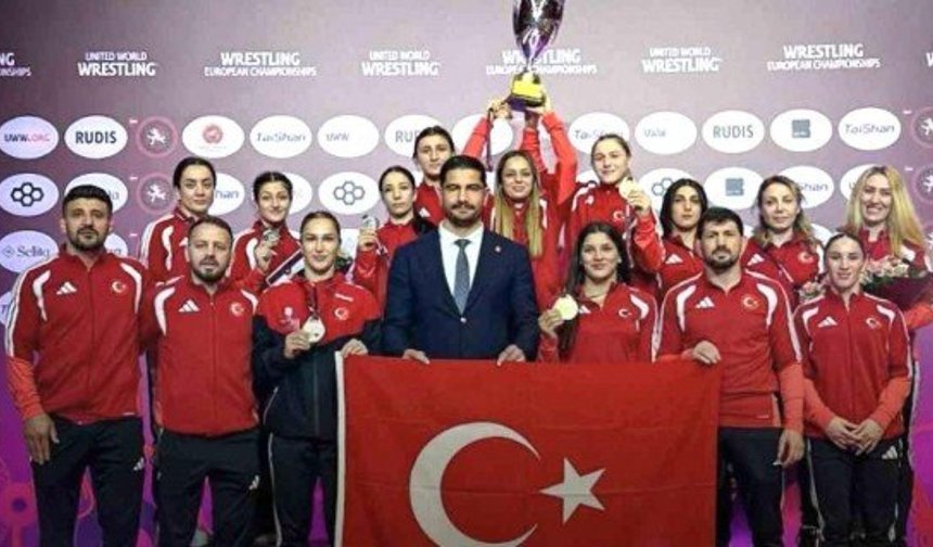 Kadın Güreş Milli Takımı, Avrupa ikincisi