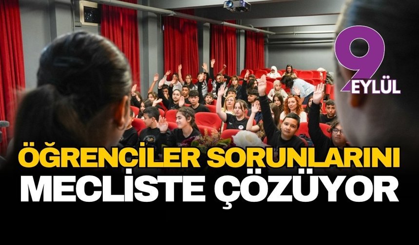 Ortaokul öğrencileri sorunlarını "Meclis" ile çözüyor