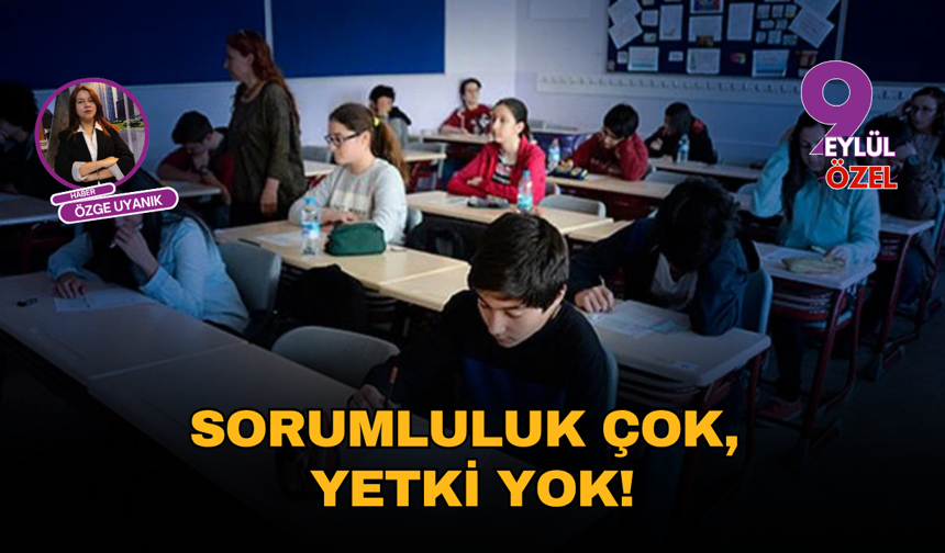 Sorumluluk çok, yetki yok!
