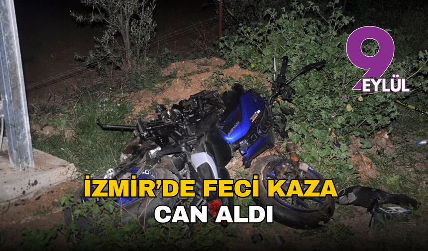 İzmir’de ölümcül çarpışma: Ödemiş’te motosiklet sürücüsü yaşamını yitirdi