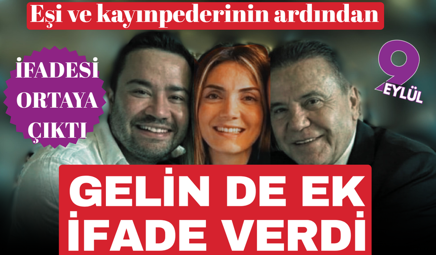 Böcek'in gelini de ek ifade verdi