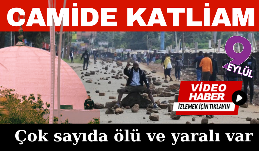 ABD'de camiye saldırı: Ölü ve yaralılar var