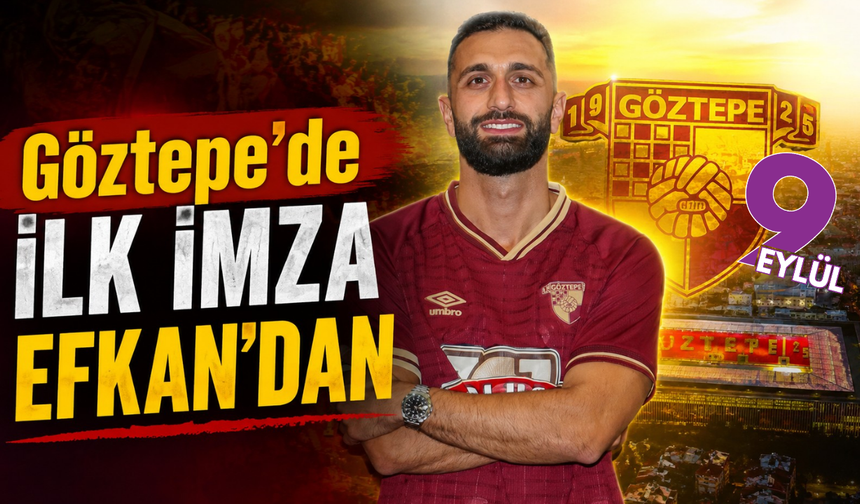 Göztepe, Efkan'la 1 yıl daha devam