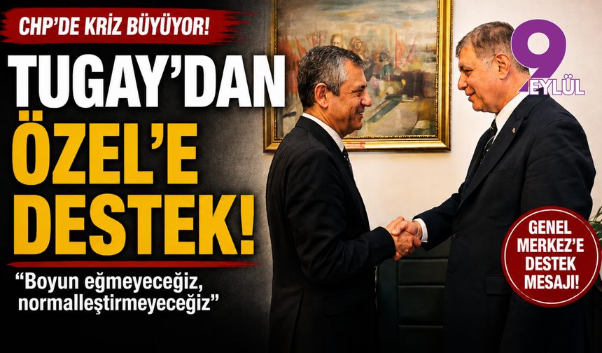 Cemil Tugay’dan CHP mesajı: 'Boyun eğmeyeceğiz'