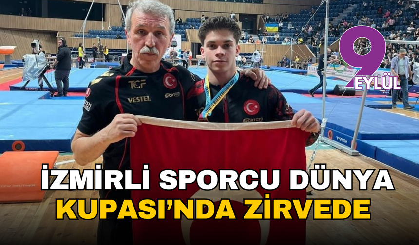 İzmirli sporcu Dünya Kupası’nda zirvede: Altan Doğan’dan altın madalya gururu