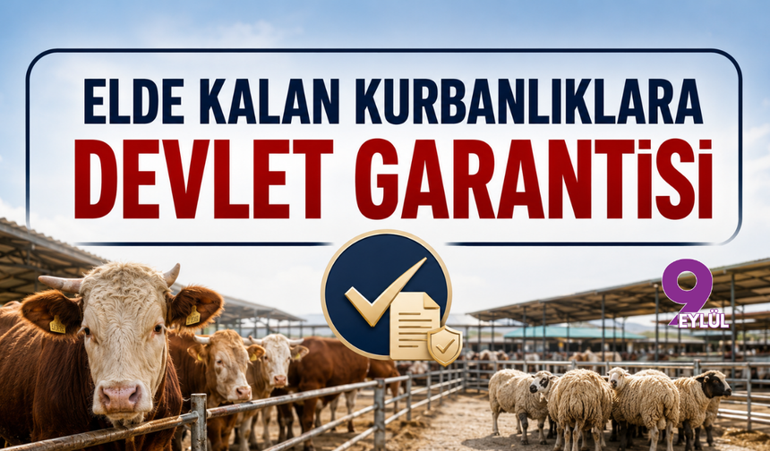 Elde Kalan Kurbanlıklara Devlet Garantisi: ESK Alım Sürecini Başlattı