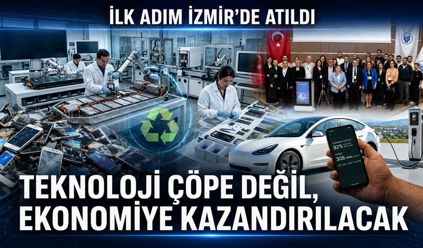 Teknoloji çöpe değil, ekonomiye kazandırılacak