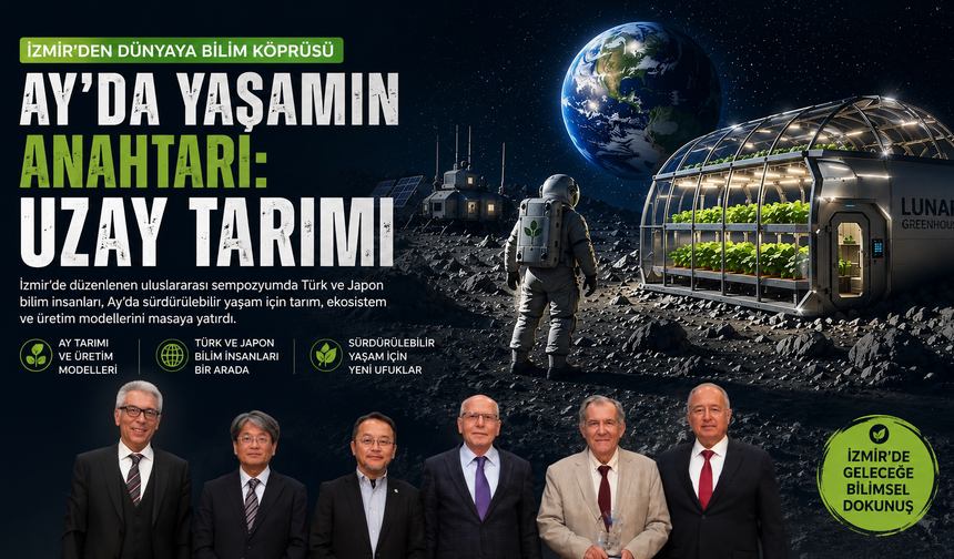 İzmir'den Ay’da yaşamın anahtarı: Uzay tarımı