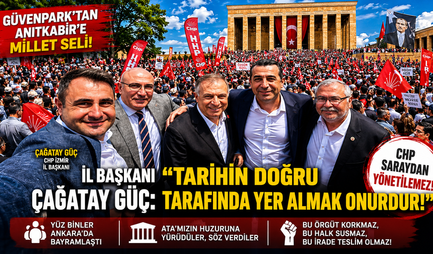 İl Başkanı Güç’ten Ankara çıkarması: “Tarihin doğru tarafında yer almak onurdur”