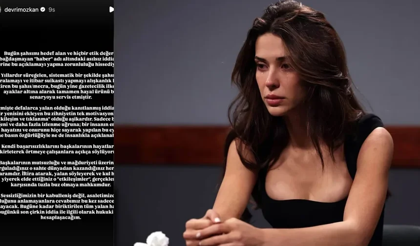 Devrim Özkan’dan set iddialarına sert yanıt!