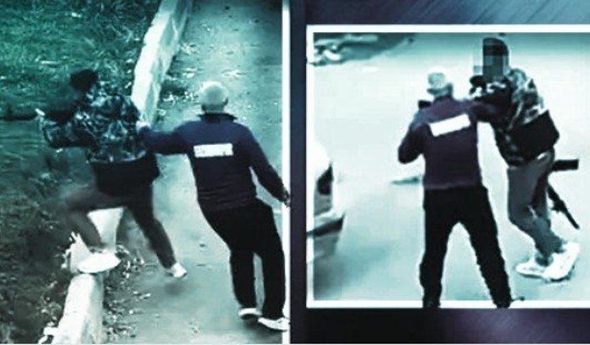 Tüfekle kayınpederinin evini kurşunladı