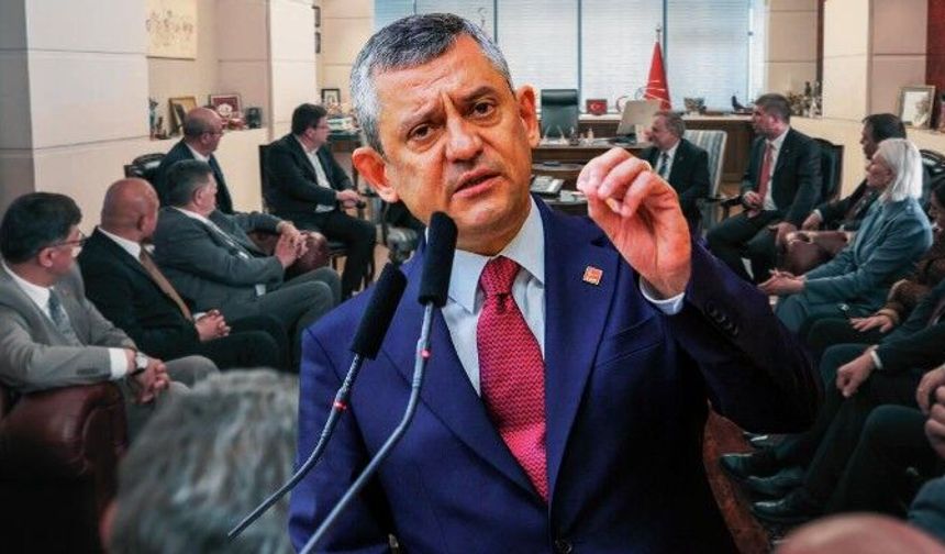 Özgür Özel, belediye başkanlarıyla buluştu