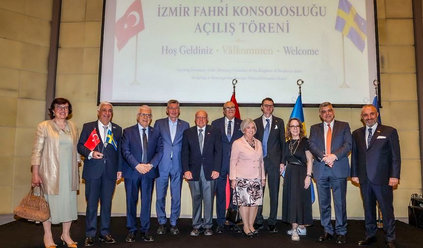 Feyzi Kaya İsveç’in İzmir Fahri Konsolosu oldu