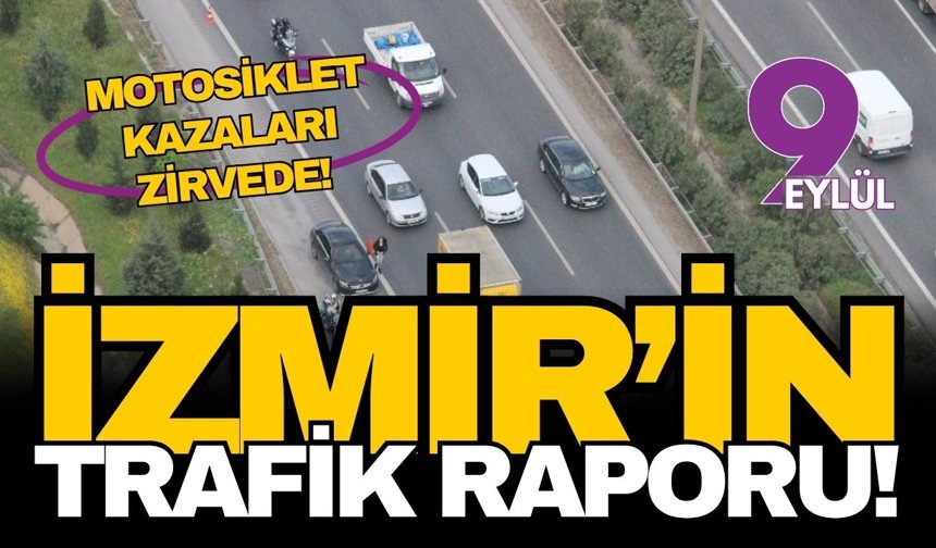 İzmir yollarında tehlikeli bilanço: Motosiklet kazaları ve kural ihlalleri haftaya damga vurdu