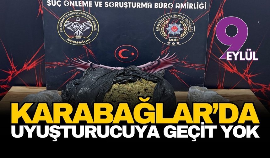 İzmir'de kurye kılığında zehir sevkiyatı: Karabağlar polisi kovalamaca sonucu yakaladı